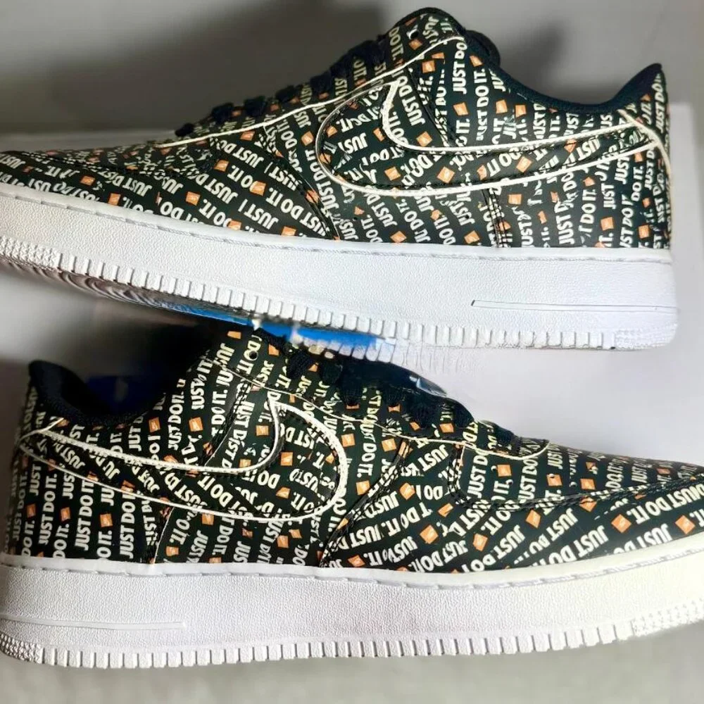 Nike Air Force 1 ’07 LV8 Low “Just Do It” Size 12 Collectors Sneakers | Rep Box - Picture 7 of 10